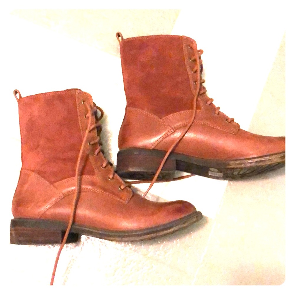 Lucky Brand lace up boots/combat boots